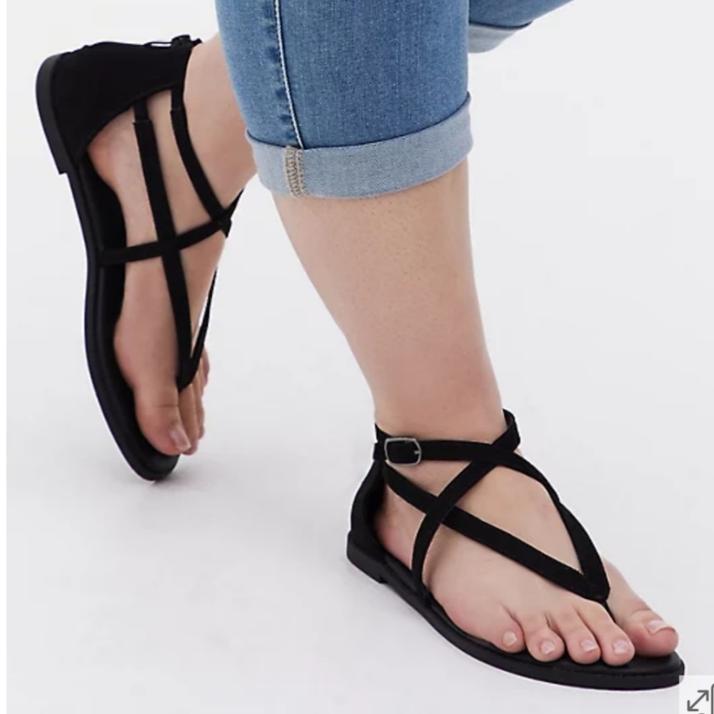 NWT Torrid T-STRAP GLADIATOR SANDAL
